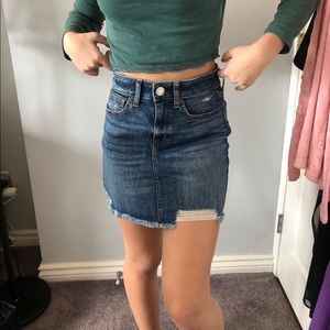 AE Jean skirt